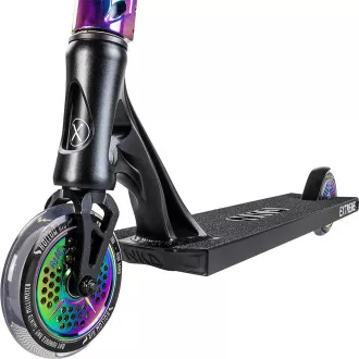 Hulajnoga Freestyle NKD Extreme, czarna tęcza Hulajnoga Freestyle NKD Extreme, czarna tęcza