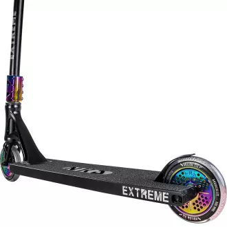 Hulajnoga Freestyle NKD Extreme, czarna tęcza Hulajnoga Freestyle NKD Extreme, czarna tęcza