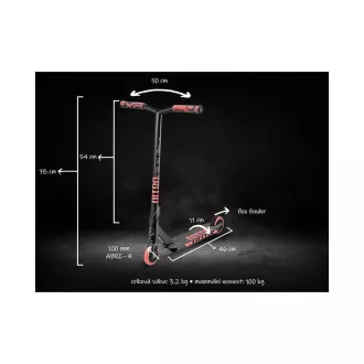 Hulajnoga freestyle MOVINO Stunt NITRO Red 2024