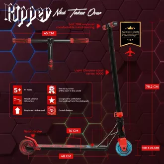Hulajnoga freestyle NKD Ripper Red Hulajnoga freestyle NKD Ripper Red