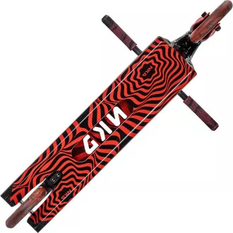 Hulajnoga Freestyle NKD Gas, czarno-czerwona Hulajnoga Freestyle NKD Gas, czarno-czerwona
