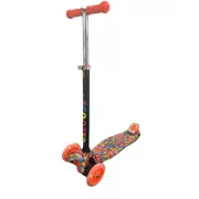 Hulajnoga trójkołowa MAXI SCOOTER z oświetlonymi kołami, BONBON lub