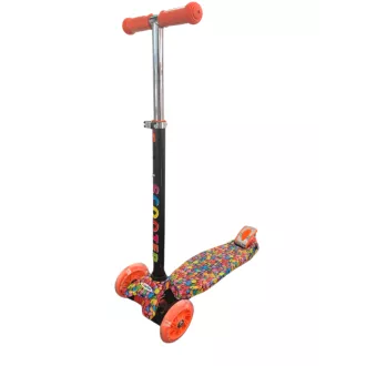 Hulajnoga trójkołowa MAXI SCOOTER z oświetlonymi kołami, BONBON lub