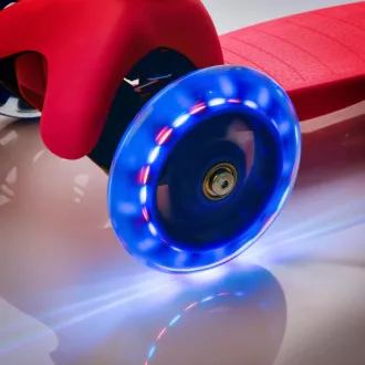 Hulajnoga trójkołowa MTR MINI SCOOTER BLUSH, koła LED