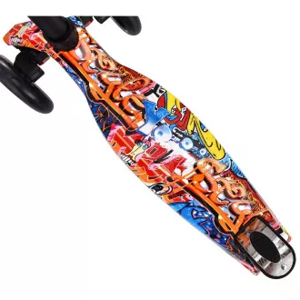 Dziecięca hulajnoga trójkołowa MAXI SCOOTER STREET-ART