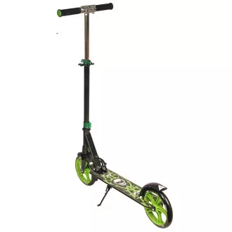 Hulajnoga PB SKULL 2023 ze stojakiem, 200 mm, czarno-zielona