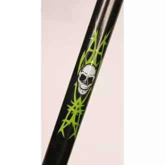 Hulajnoga PB SKULL 2023 ze stojakiem, 200 mm, czarno-zielona