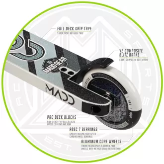 Hulajnoga MADD GEAR Freestyle Kick Pro BLACK-SILVER