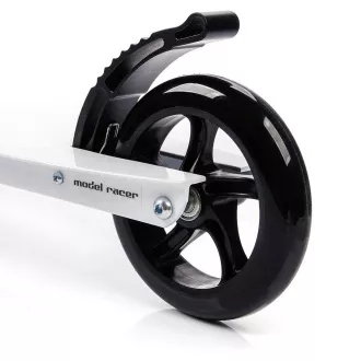 Hulajnoga składana MTR RACER Q3, 140 mm, biała Hulajnoga składana MTR RACER Q3, 140 mm, biała