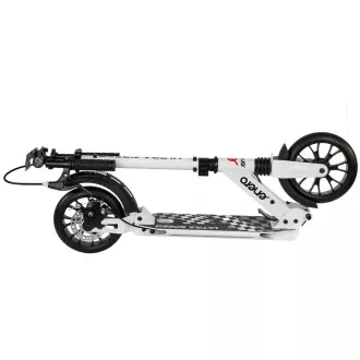 Hulajnoga składana ENERO ULTRA SPEED z hamulcem tarczowym, 200mm, biała