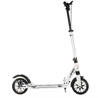 Hulajnoga składana ENERO ULTRA SPEED z hamulcem tarczowym, 200mm, biała