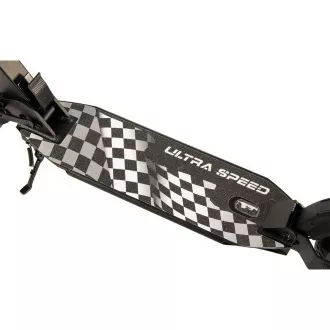 Hulajnoga składana ENERO ULTRA SPEED z hamulcem tarczowym, 200mm, czarna