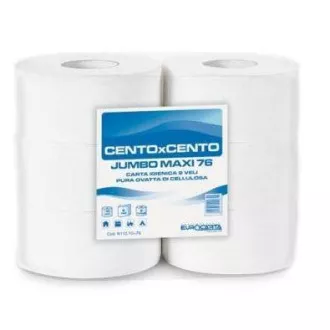 Papier toaletowy Cento JUMBO 280 2-warstwowy celulozowy, średnica 28 cm, rolka 260 m Papier toaletowy Cento JUMBO 280 2-warstwowy celulozowy, średnica 28 cm, rolka 260 m