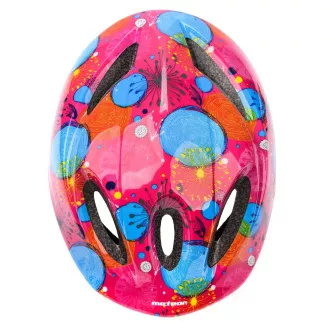 Kask dziecięcy MTR PINKY-ART, S (48-52 cm)