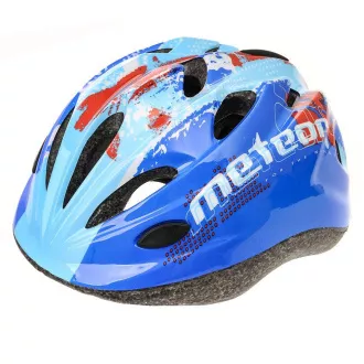 Dziecięcy kask rowerowy MTR BLUE SPLASH, M