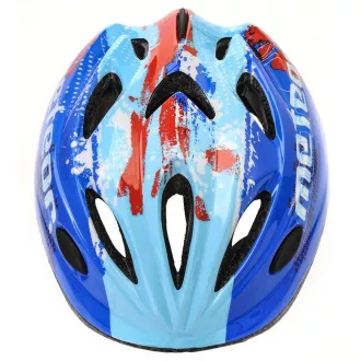 Dziecięcy kask rowerowy MTR BLUE SPLASH, M