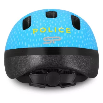 Dziecięcy kask rowerowy FUN POLICE, 52-56 cm