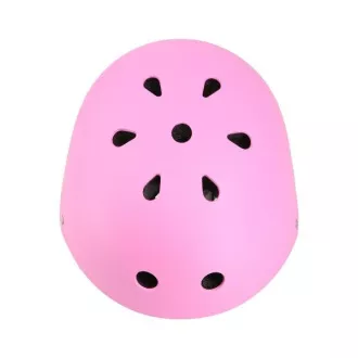 Kask Freestyle NEX różowo-biały, L (58-61 cm)