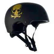 Kask Freestyle NKX Brain Saver, czarno-złoty, M (54-57 cm)