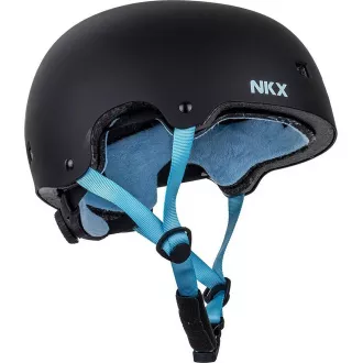 Kask Freestyle NKX Brain Saver, czarno-niebieski, M (54-57 cm)