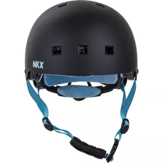 Kask Freestyle NKX Brain Saver, czarno-niebieski, M (54-57 cm)