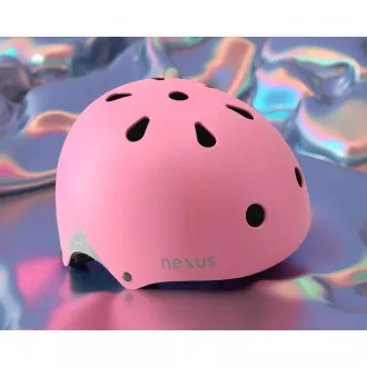 Kask dziecięcy SKITT NEXUS Edition, różowy, M (54-57 cm)