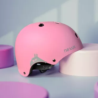 Kask dziecięcy SKITT NEXUS Edition, różowy, S (48-53 cm)