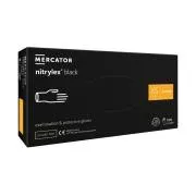 NITRYLEX BLACK - rękawice nitrylowe (bezpudrowe) czarne, 100 szt., L