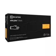 NITRYLEX BLACK - Rękawice nitrylowe (bezpudrowe) czarne, 100 szt., XS