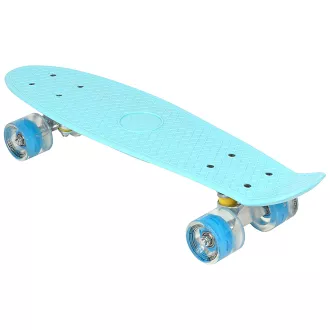 Pennyboard ENERO BABY BLUE, 56 cm z kółkami LED