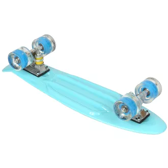 Pennyboard ENERO BABY BLUE, 56 cm z kółkami LED