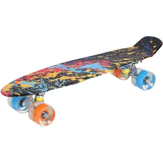 Pennyboard ENERO SPLASH, 56 cm z kółkami LED