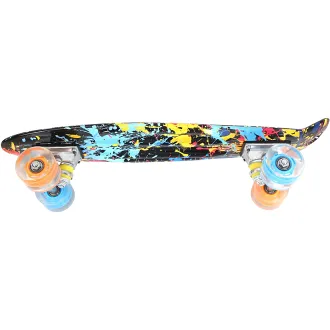 Pennyboard ENERO SPLASH, 56 cm z kółkami LED