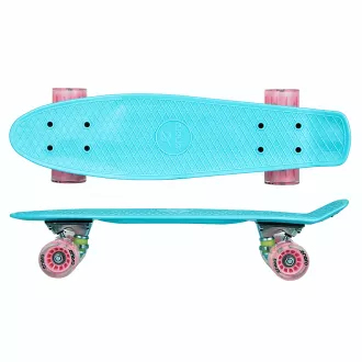 Pennyboard ENERO AZURE, 56 cm z kółkami LED