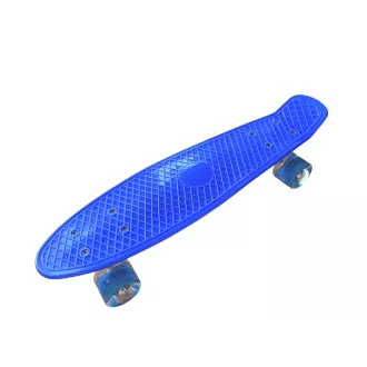 Pennyboard z kółkami LED, 56 cm DARK BLUE Pennyboard z kółkami LED, 56 cm DARK BLUE