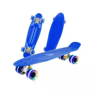 Pennyboard z kółkami LED, 56 cm DARK BLUE Pennyboard z kółkami LED, 56 cm DARK BLUE