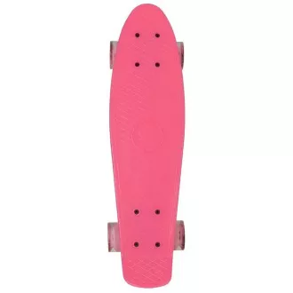 Pennyboard z kółkami LED, 56 cm PINK