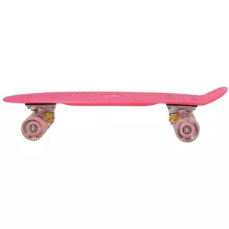 Pennyboard z kółkami LED, 56 cm PINK