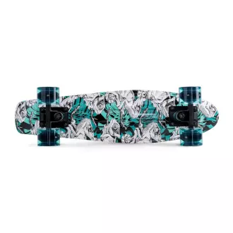 Pennyboard MOVINO Chameleon (DoublePrint) z kółkami LED, 56cm