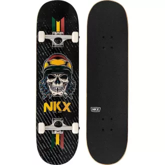 Deskorolka NKX Rasta Skull