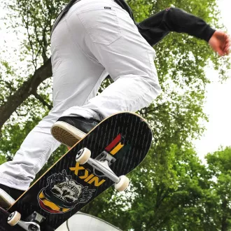 Deskorolka NKX Rasta Skull