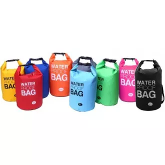 Wodoodporny suchy worek 15 l, szary