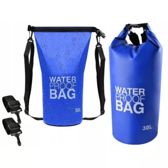 Wodoodporny suchy worek 30 L, czerwony
