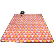Koc piknikowy 250x200 cm z pokrowcem ALU TRIANGLES