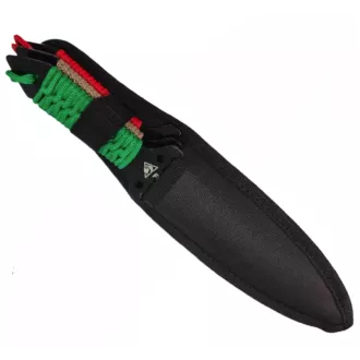 Zestaw noży do rzucania z pochewką, 25 cm 3 szt.
