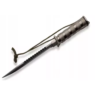 Nóż taktyczny MILITARY FINKA SURVIVAL 35 cm czarny/srebrny, Black