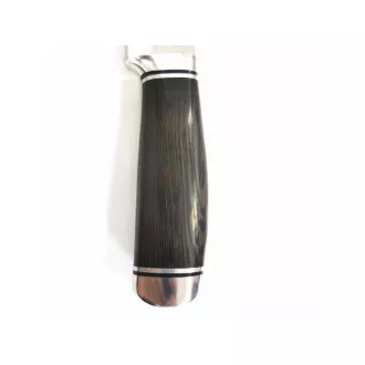Nóż outdoorowy ze zdobionym ostrzem, 23 cm