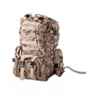 Plecak Lynx camouflage, kamuflaż wojskowy - 48,5 l, kamuflaż pustynny