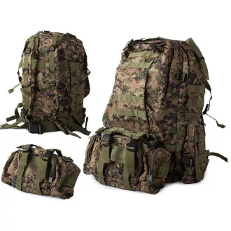 Plecak Lynx camouflage, kamuflaż wojskowy - 48,5 l, kamuflaż pustynny
