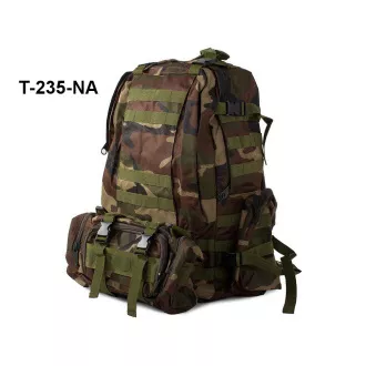Plecak Lynx camouflage, kamuflaż wojskowy - 48,5 l, kamuflaż pustynny